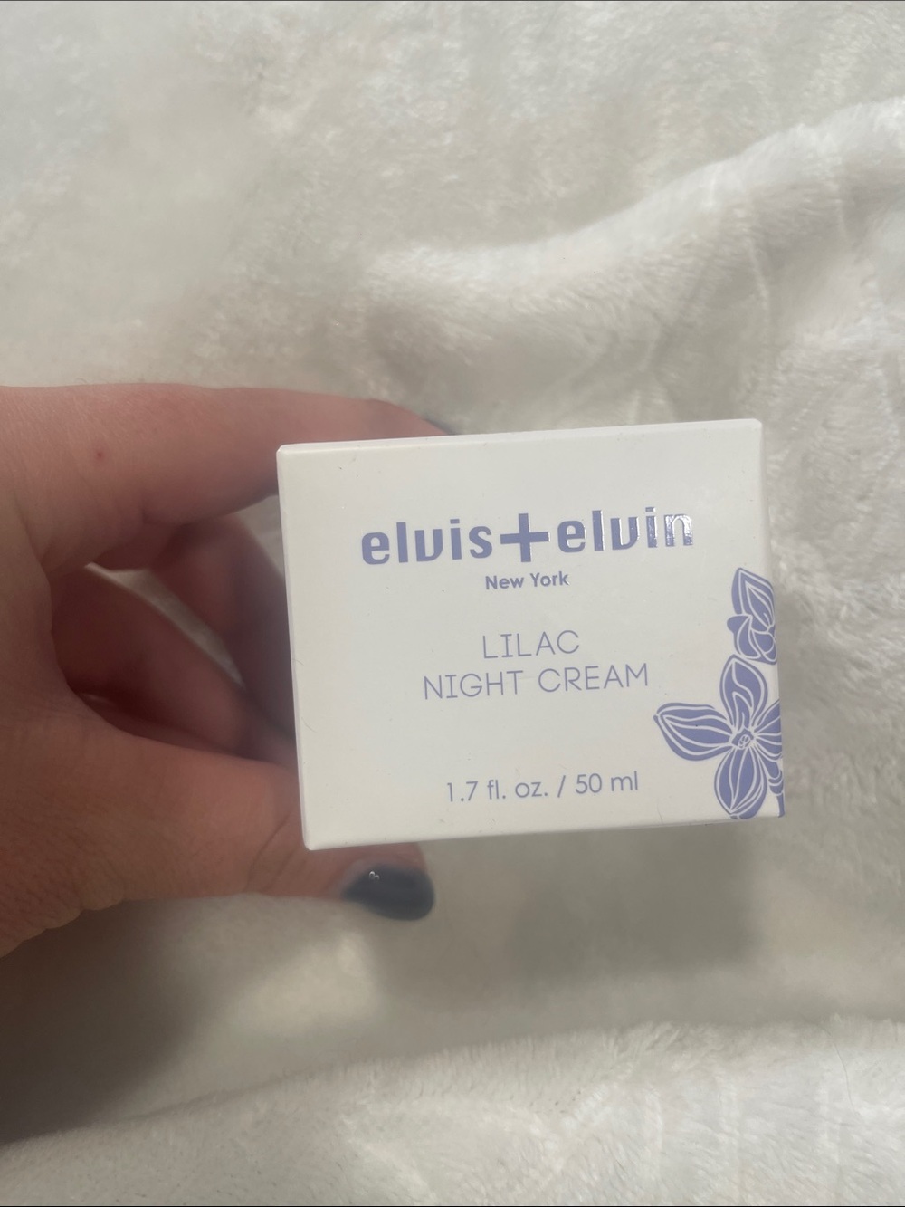 elvis+elvin Lilac Night Cream – Hydrating Night Moisturizer (Lilac)